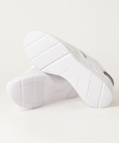 PUMA（プーマ）の「PUMA/プーマ ROSE RARE METALLICS/ローズ レア メタリック スニーカー 軽量 レディース 383849（スニーカー・レディース・ホワイト×シルバー/ブラック×ゴールド・25.0cm/24.0cm/24.5cm/23.0cm/23.5cm）」の3枚目の写真