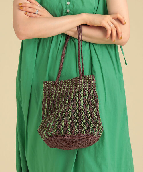 Ray BEAMS(レイビームス)の「BAGMATI / マクラメ バッグ(かごバッグ・レディース・その他/その他1・ONE SIZE)」の1枚目の写真