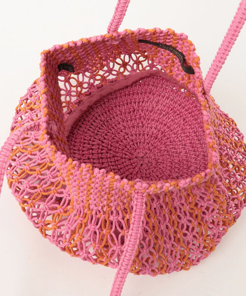 Ray BEAMS(レイビームス)の「BAGMATI / マクラメ バッグ(かごバッグ・レディース・その他/その他1・ONE SIZE)」の8枚目の写真