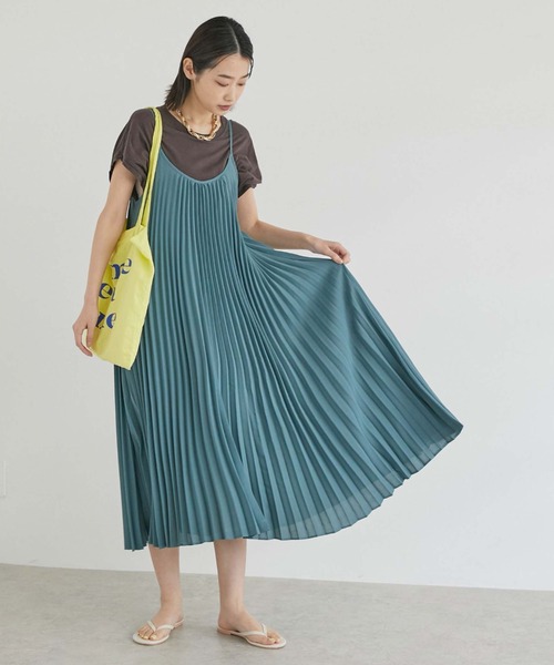 セール プリーツフレアキャミop ワンピース Doux Archives ドゥアルシーヴ のファッション通販 Zozotown