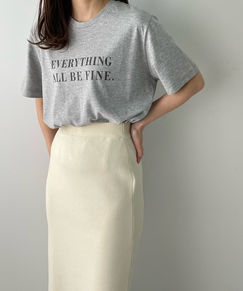 LE MORE（リモア）の「2wayスリットカラーニットスカート（スカート・レディース・ブラック/レッド/オレンジ/グリーン/アイボリー・FREE）」の21枚目の写真