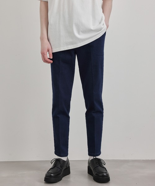 JUNRED（ジュンレッド）の「39デニムパンツ（デニムパンツ・メンズ・ブルー系その他6/ネイビー/ブルー・L/LL/S/M）」の2枚目の写真