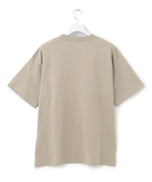 J.PRESS YORK STREET（ジェイプレスヨークストリート）の「【UNISEX】刺繍ポケットＴシャツ（Tシャツ/カットソー・メンズ・グレー系/ベージュ系/ホワイト系/ネイビー系・LARGE/SMALL/MEDIUM）」の13枚目の写真