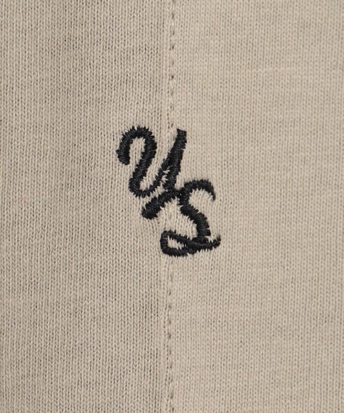 J.PRESS YORK STREET（ジェイプレスヨークストリート）の「【UNISEX】刺繍ポケットＴシャツ（Tシャツ/カットソー・メンズ・グレー系/ベージュ系/ホワイト系/ネイビー系・LARGE/SMALL/MEDIUM）」の6枚目の写真