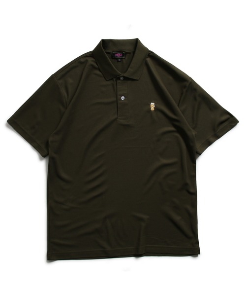 ROTAR(ローター)の「Drunk 1p Dry POLO ドライ ポロシャツ(ポロシャツ・メンズ・ブラック/インディゴブルー/ベビーピンク/カーキ系/カーキ系1・SMALL/MEDIUM/LARGE/X-LARGE)」の3枚目の写真