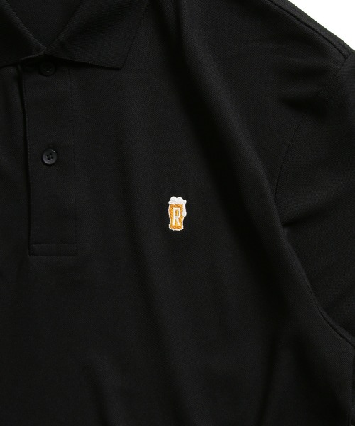 ROTAR(ローター)の「Drunk 1p Dry POLO ドライ ポロシャツ(ポロシャツ・メンズ・ブラック/インディゴブルー/ベビーピンク/カーキ系/カーキ系1・SMALL/MEDIUM/LARGE/X-LARGE)」の11枚目の写真