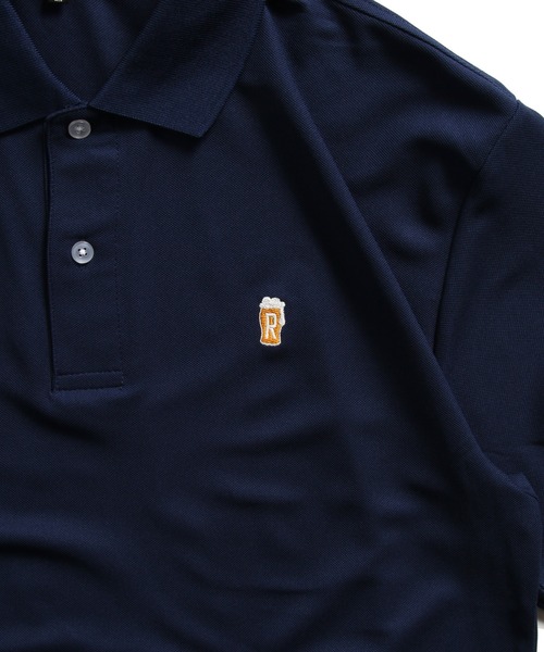 ROTAR(ローター)の「Drunk 1p Dry POLO ドライ ポロシャツ(ポロシャツ・メンズ・ブラック/インディゴブルー/ベビーピンク/カーキ系/カーキ系1・SMALL/MEDIUM/LARGE/X-LARGE)」の13枚目の写真