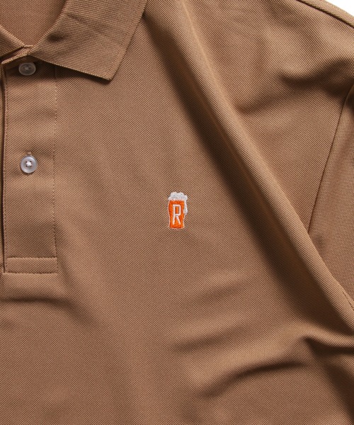 ROTAR(ローター)の「Drunk 1p Dry POLO ドライ ポロシャツ(ポロシャツ・メンズ・ブラック/インディゴブルー/ベビーピンク/カーキ系/カーキ系1・SMALL/MEDIUM/LARGE/X-LARGE)」の14枚目の写真