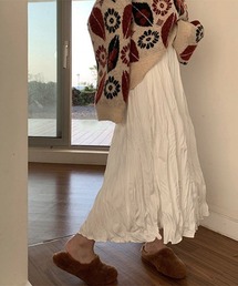 Dream garden | YUGA  皺加工フレアスカート(スカート)