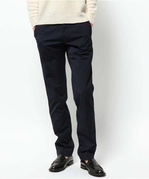 MACKINTOSH PHILOSOPHY（ﾏｯｷﾝﾄｯｼｭ ﾌｨﾛｿﾌｨｰ）の「カラーピケテーパードパンツ（その他パンツ・メンズ・ダークネイビー/オフホワイト/レッド/ネイビー/ベージュ/イエロー・38/44/42/36/40）」の4枚目の写真