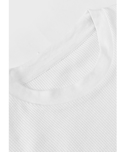 EVOLUTION(エボリューション)の「ちょっとリッチな大人のワッフルTシャツ(Tシャツ/カットソー・メンズ・ネイビー/オフホワイト/ホワイト系その他2/ブルー系その他2・MEDIUM/LARGE/X-LARGE/XX-LARGE)」の15枚目の写真