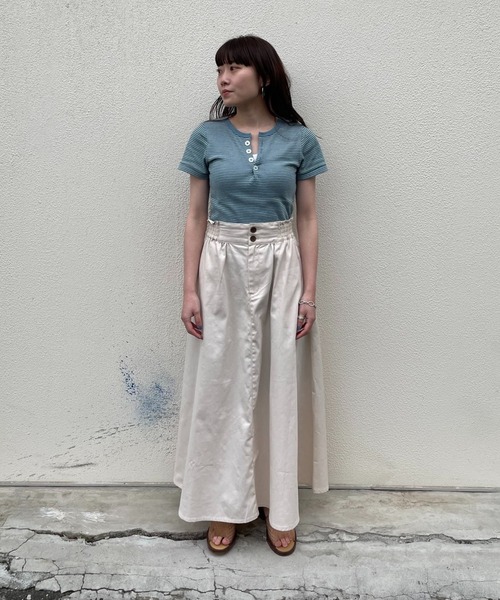 秋冬❤️ロングスカート　シンプル　お出かけデートに最適 セール】Dukkah/【低身長向け】フレアロングスカート（スカート