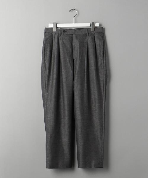 BEAUTY&YOUTH UNITED ARROWS(ビューティーアンドユースユナイテッドアローズ)の「BISHU ミニ ヘリンボーン 2P パンツ(スラックス・メンズ・ナチュラル/グレー・L/XL/M/S)」の20枚目の写真