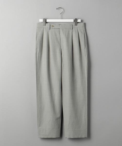 BEAUTY&YOUTH UNITED ARROWS(ビューティーアンドユースユナイテッドアローズ)の「BISHU ミニ ヘリンボーン 2P パンツ(スラックス・メンズ・ナチュラル/グレー・L/XL/M/S)」の19枚目の写真