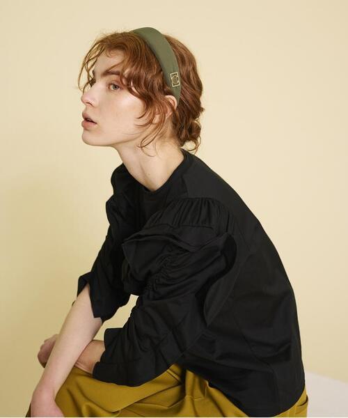 ランバンオンブルー(LANVIN en Bleu)タフタカチューシャ ランバンオンブルー(LANVIN en Bleu)タフタカチューシャ (LANVIN
