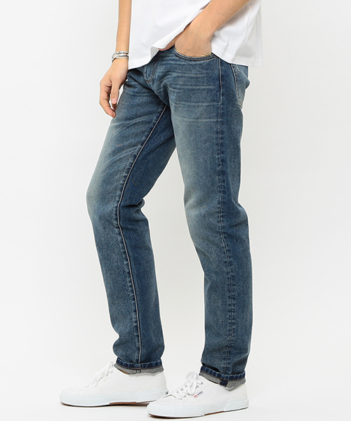 BEAMS LIGHTS Men's(ビームスライツ メンズ)の「CUISSE DE GRENOUILLE / デニムパンツ(デニムパンツ・メンズ・ネイビー/ブルー/ホワイト/サックスブルー・31inch/33inch/29inch/32inch/30inch)」の4枚目の写真