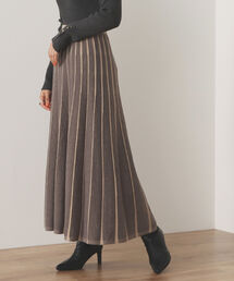 BEAMS HEART | BEAMS HEART / シングルジャカード フレアスカート(スカート)