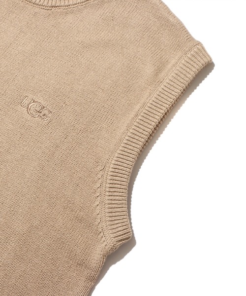 UGG（アグ）の「UGG@mos ベーシックニットベスト / アグ ベーシックニットベスト（ベスト・レディース・ブラック/ベージュ/ミント・M/L）」の17枚目の写真