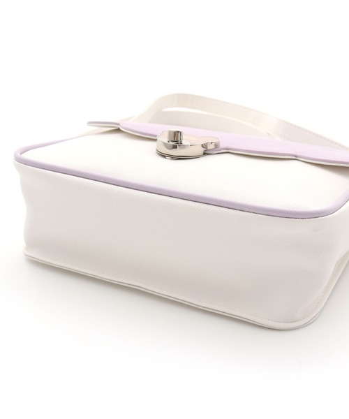 JENNI（ジェニィ）の「ベアターンロックショルダーバッグ（ショルダーバッグ・キッズ・ブラック/オフホワイト/ラベンダー・F）」の7枚目の写真