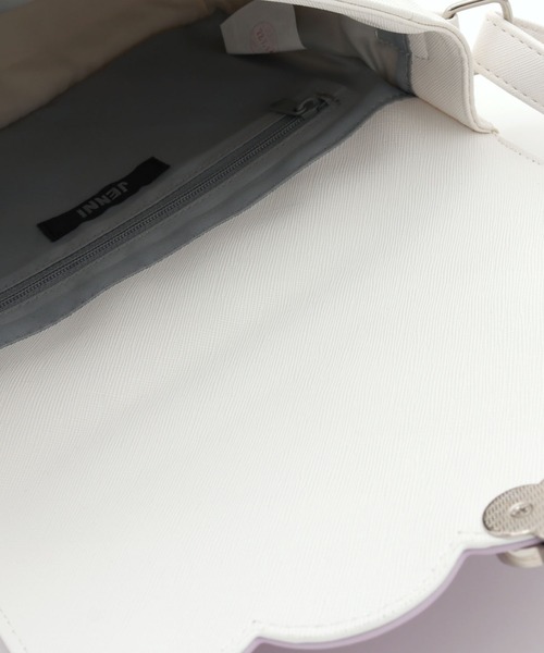 JENNI（ジェニィ）の「ベアターンロックショルダーバッグ（ショルダーバッグ・キッズ・ブラック/オフホワイト/ラベンダー・F）」の9枚目の写真