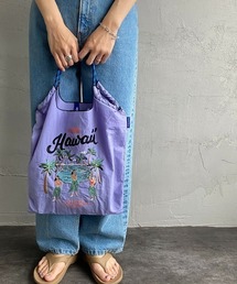 [BALL&CHAIN/ボールアンドチェーン] HAWAII 刺繍デザインナイロントートバッグ