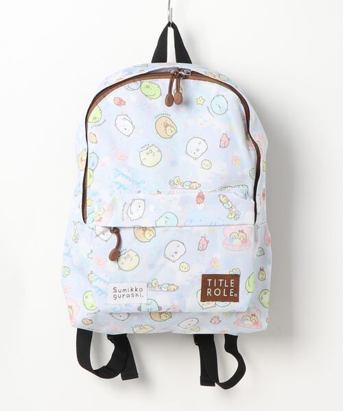 Right-on（ライトオン）の「【WEB限定】すみっコぐらしフレンドリーデイパック（バックパック/リュック・キッズ・ターコイズブルー/ライラック/パープル/ライム・フリー）」の3枚目の写真