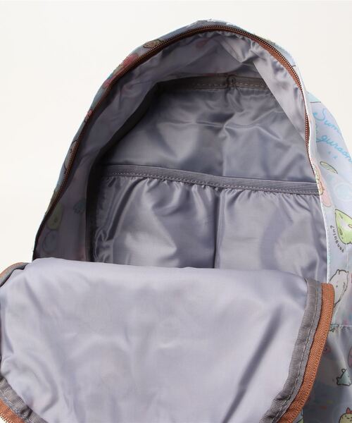 Right-on（ライトオン）の「【WEB限定】すみっコぐらしフレンドリーデイパック（バックパック/リュック・キッズ・ターコイズブルー/ライラック/パープル/ライム・フリー）」の5枚目の写真