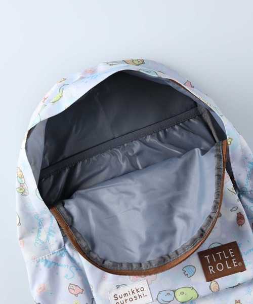 Right-on（ライトオン）の「【WEB限定】すみっコぐらしフレンドリーデイパック（バックパック/リュック・キッズ・ターコイズブルー/ライラック/パープル/ライム・フリー）」の18枚目の写真