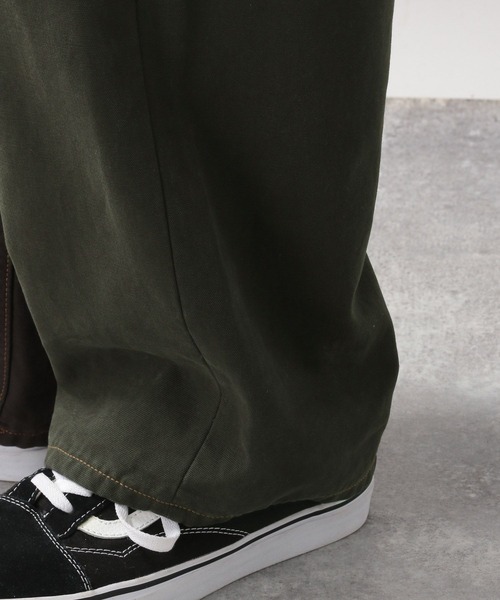 RAGEBLUE（レイジブルー）の「ダックタックワイドパンツ（チノパンツ・メンズ・キャメル/スミクロ・MEDIUM/LARGE）」の19枚目の写真