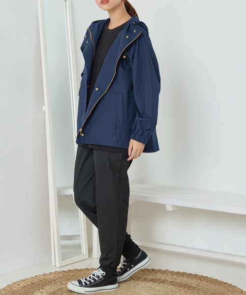 OMNES(オムネス)の「TRストレッチ裾リブパンツ(その他パンツ・レディース・ライトグレー/ベージュ/ピンクベージュ・MEDIUM/LARGE)」の10枚目の写真