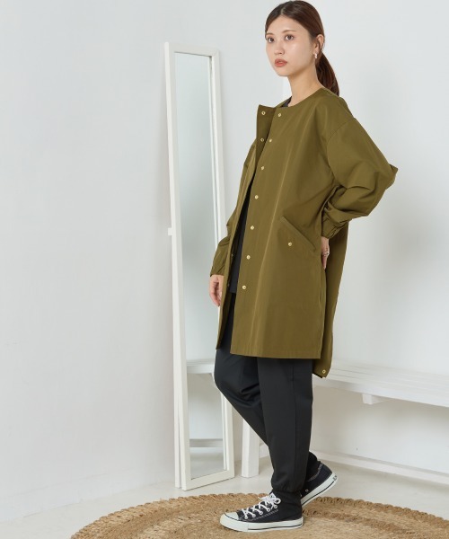 OMNES(オムネス)の「TRストレッチ裾リブパンツ(その他パンツ・レディース・ライトグレー/ベージュ/ピンクベージュ・MEDIUM/LARGE)」の19枚目の写真