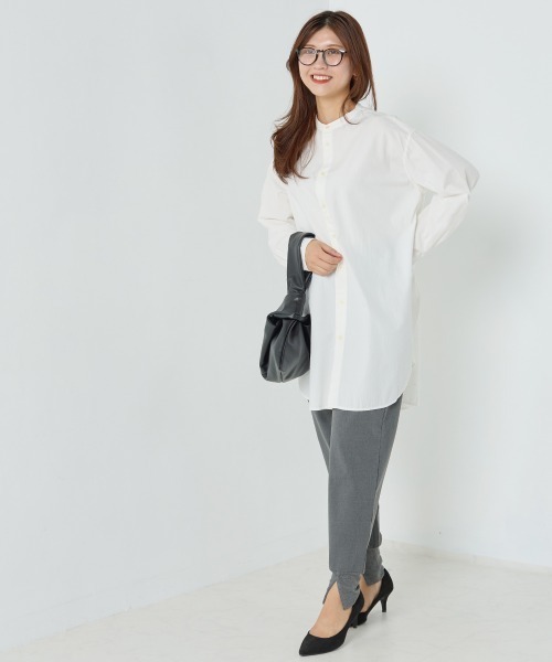 OMNES(オムネス)の「TRストレッチ裾リブパンツ(その他パンツ・レディース・ライトグレー/ベージュ/ピンクベージュ・MEDIUM/LARGE)」の17枚目の写真