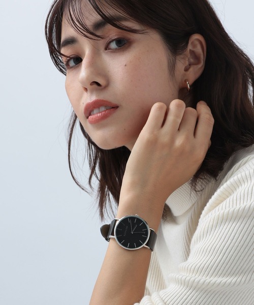 BAYFLOW(ベイフロー)の「カラーダイアルウォッチ(アナログ腕時計・レディース・ブラック/ブラウン/アイボリー/グレー/モカ/ライトグレー/オフホワイト・FREE)」の8枚目の写真