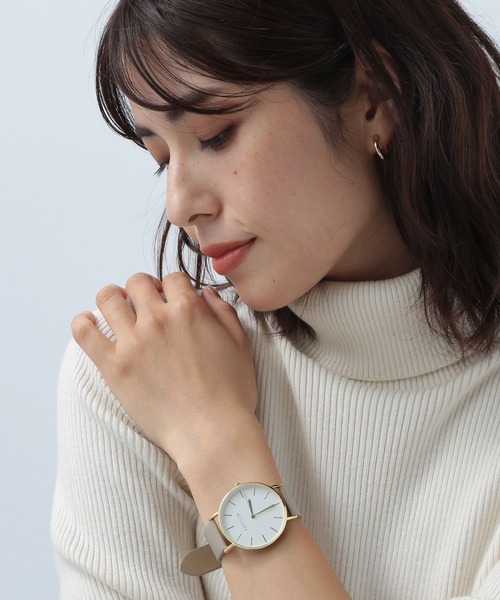 BAYFLOW(ベイフロー)の「カラーダイアルウォッチ(アナログ腕時計・レディース・ブラック/ブラウン/アイボリー/グレー/モカ/ライトグレー/オフホワイト・FREE)」の10枚目の写真