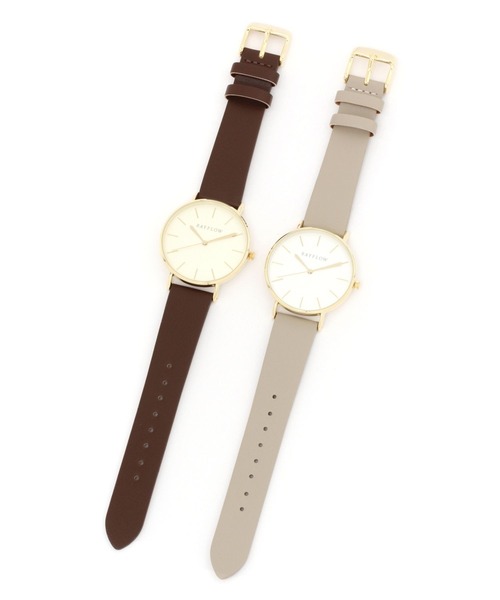 BAYFLOW(ベイフロー)の「カラーダイアルウォッチ(アナログ腕時計・レディース・ブラック/ブラウン/アイボリー/グレー/モカ/ライトグレー/オフホワイト・FREE)」の16枚目の写真