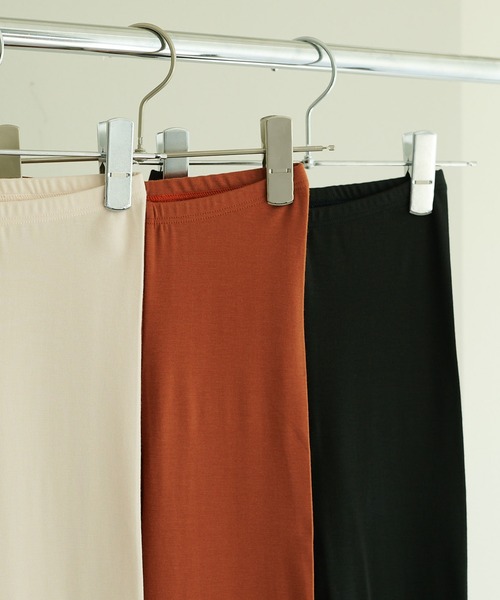 DISCOAT（ディスコート）の「【 RE/LA by DISCOAT 】GUNZE/グンゼ うるおい発熱レギンス（レギンス/スパッツ・レディース・ブラック/ホワイト系その他/ブラウン・MEDIUM/LARGE）」の5枚目の写真