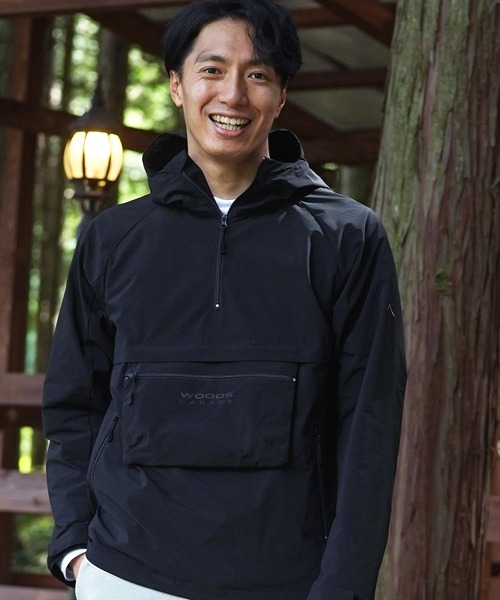 芸能人愛用 Woods（ウッズ）の「WOODS(ウッズ)コラボ セパレーション ジャケット・アウター