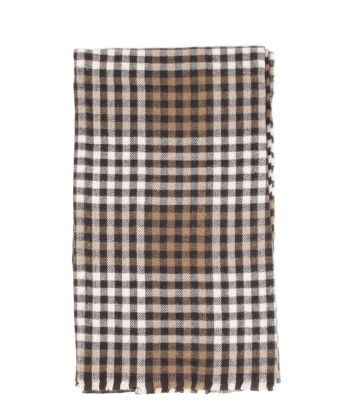 欧州航路（オウシュウコウロ）の「【欧州航路】リールストール（マフラー・レディース・ブラウン/グレー/ブラック・FREE）」の5枚目の写真