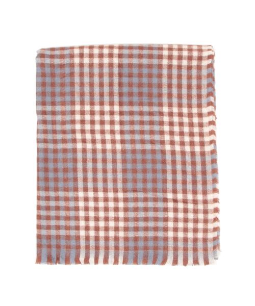 欧州航路（オウシュウコウロ）の「【欧州航路】リールストール（マフラー・レディース・ブラウン/グレー/ブラック・FREE）」の4枚目の写真