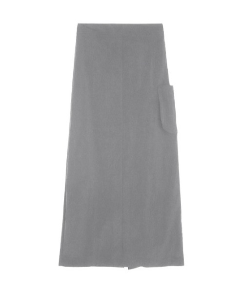 AMAIL（アマイル）の「Straight army skirt（スカート・レディース・ブラック/グレー・FREE）」の10枚目の写真