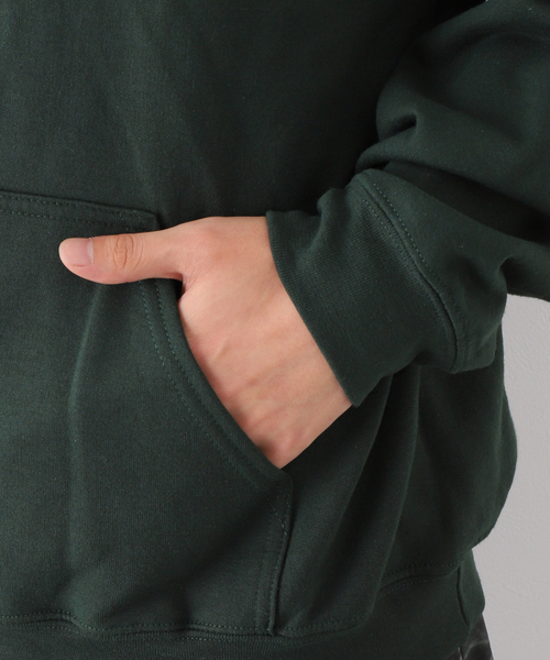 Evisen Skateboards(エビセンスケートボード)の「【EVISEN / エビセン】KABUTO MATCH HOODIE(パーカー・メンズ・グリーン/ブラック・MEDIUM/LARGE)」の14枚目の写真