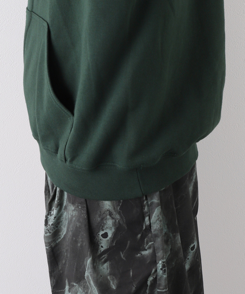 Evisen Skateboards(エビセンスケートボード)の「【EVISEN / エビセン】KABUTO MATCH HOODIE(パーカー・メンズ・グリーン/ブラック・MEDIUM/LARGE)」の15枚目の写真
