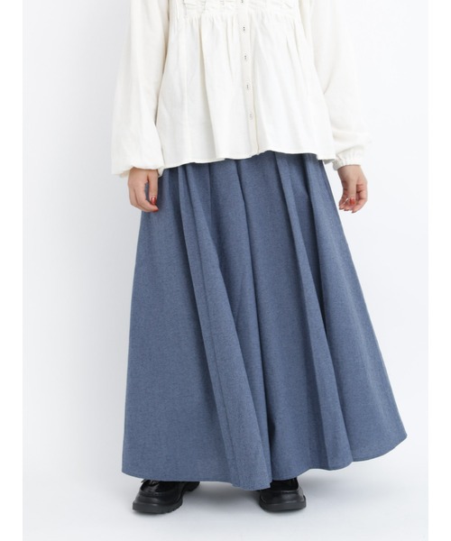 Samansa Mos2（サマンサ モスモス）の「ハカマパンツ（その他パンツ・レディース・ブラック/ベージュ/ブルー/チャコール・ﾌﾘ-）」の4枚目の写真