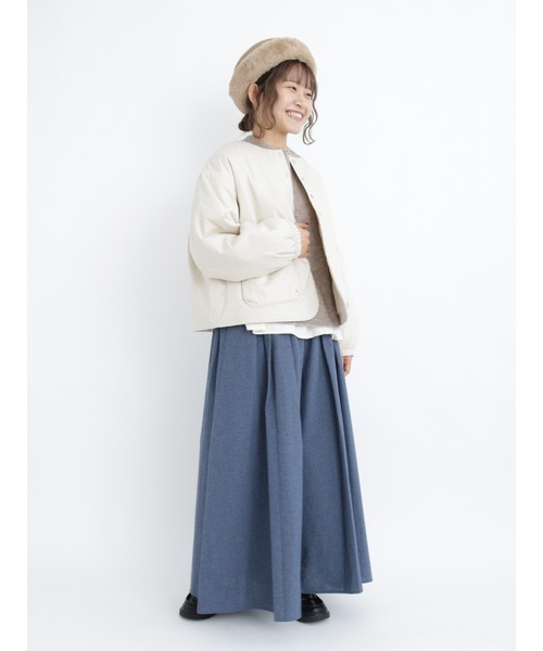 Samansa Mos2（サマンサ モスモス）の「ハカマパンツ（その他パンツ・レディース・ブラック/ベージュ/ブルー/チャコール・ﾌﾘ-）」の8枚目の写真