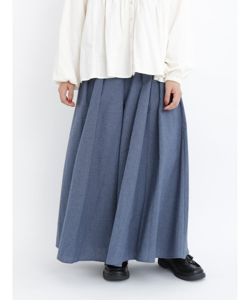 Samansa Mos2（サマンサ モスモス）の「ハカマパンツ（その他パンツ・レディース・ブラック/ベージュ/ブルー/チャコール・ﾌﾘ-）」の12枚目の写真