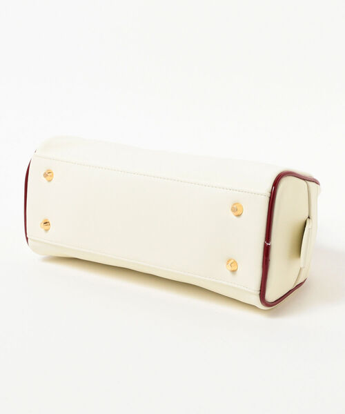 Ray BEAMS（レイビームス）の「Ray BEAMS / ボーリング バッグ（トートバッグ・レディース・オフホワイト/ネイビー・ONE SIZE）」の10枚目の写真