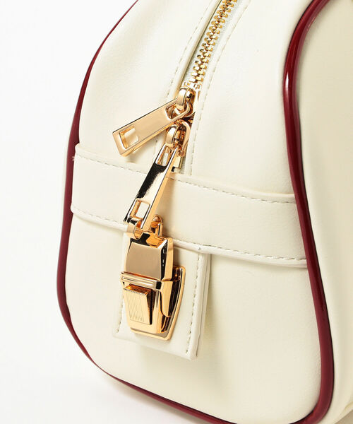 Ray BEAMS（レイビームス）の「Ray BEAMS / ボーリング バッグ（トートバッグ・レディース・オフホワイト/ネイビー・ONE SIZE）」の19枚目の写真