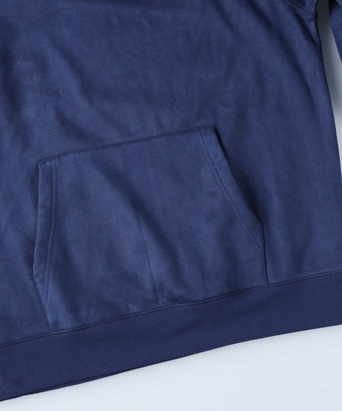 BACK NUMBER（バックナンバー）の「【BACK NUMBER】あったか裏シャギーポリスウェードパーカー（パーカー・メンズ・ダークグレー/ケリーグリーン/ネイビー/オフホワイト・S/M/L/XL）」の8枚目の写真