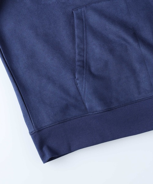 BACK NUMBER（バックナンバー）の「【BACK NUMBER】あったか裏シャギーポリスウェードパーカー（パーカー・メンズ・ダークグレー/ケリーグリーン/ネイビー/オフホワイト・S/M/L/XL）」の11枚目の写真