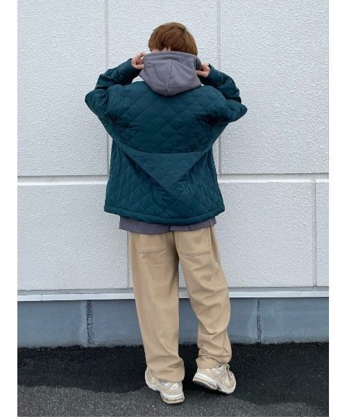 BACK NUMBER（バックナンバー）の「【BACK NUMBER】あったか裏シャギーポリスウェードパーカー（パーカー・メンズ・ダークグレー/ケリーグリーン/ネイビー/オフホワイト・S/M/L/XL）」の21枚目の写真